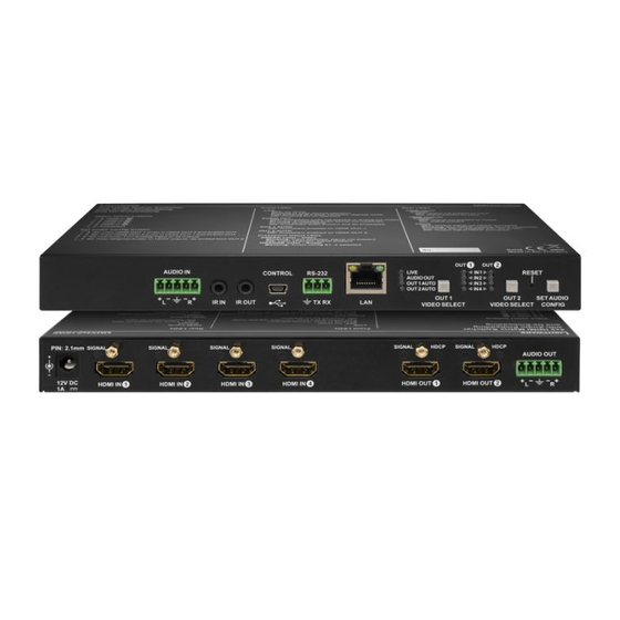 Lightware MMX4x2-HDMI User Manual