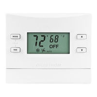 Crestron infiNET CHV-TSTATRF Quick Start Manual