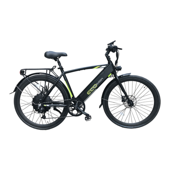 EcoMotion TOUR eROAD XS User Manual