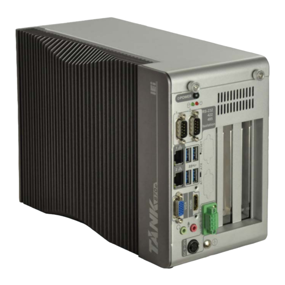 IEI Technology TANK-870e-H110 Series User Manual