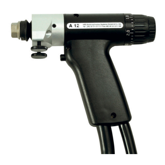 HBS A 12 Operating Manual