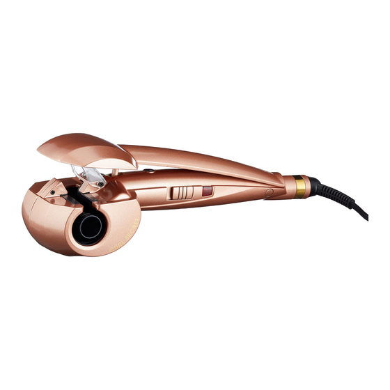 User Manuals: BaByliss Curl Elegance 2663PE Hair Curler