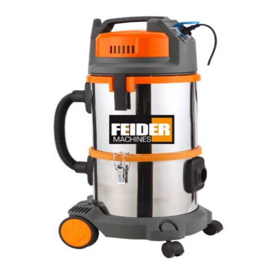 Feider Machines FAP1430 Instruction Manual