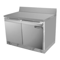 Continental Refrigerator SWF27-BS-FB Specification Sheet