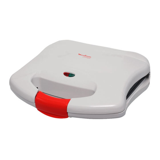 Moulinex waffle time Manual