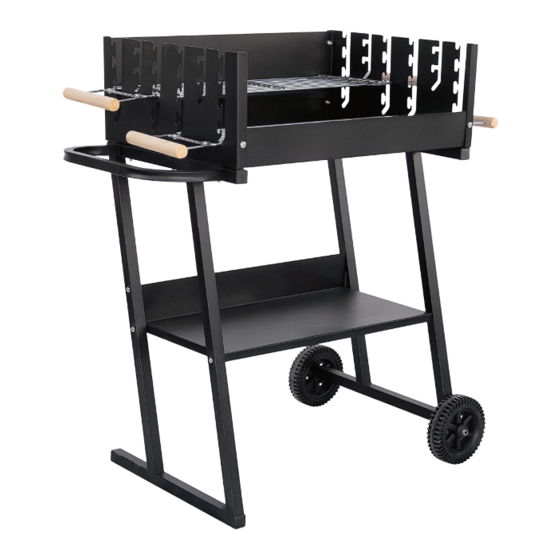 Mirpol BBQ Line MIR6045 Assembly And Safety Instructions