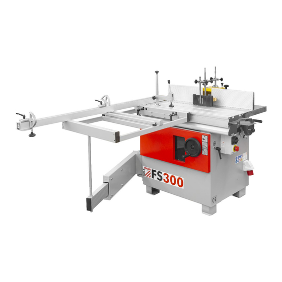 HOLZMANN MASCHINEN FS 300 Operating Manual