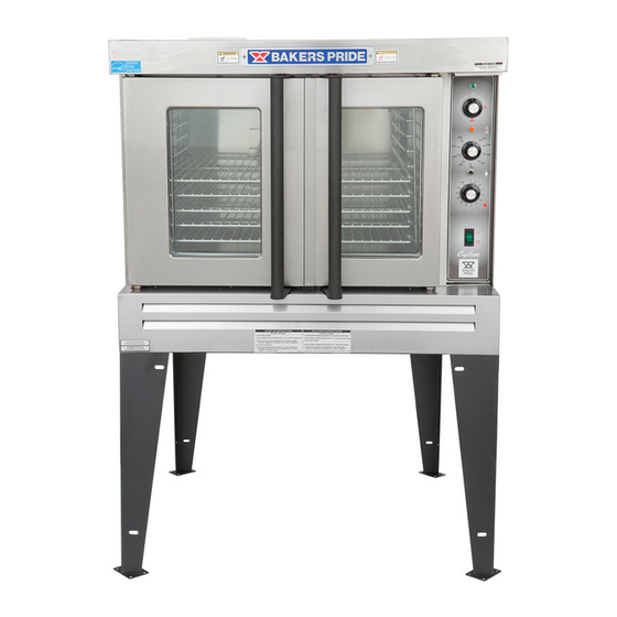 Bakers Pride Cyclone SERIES Installation And Operating Instructions Manual