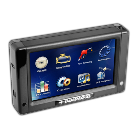 Drew Technologies DashDAQ XL Instruction Manual
