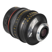 Tokina 50-135mm Cinema ATX Instruction Manual