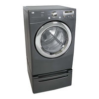 LG D5966W - 27in Gas Dryer Specifications
