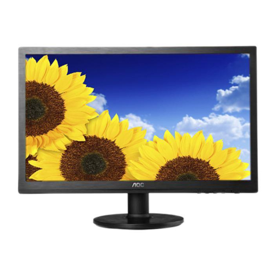 AOC E960SWN Service Manual