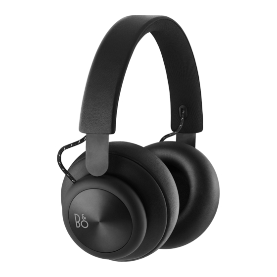 B&O Play Beoplay H4 Wireless Headphones Manuals