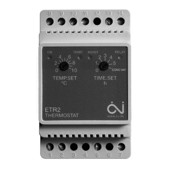 OJ Microline ETR2 Instructions Manual
