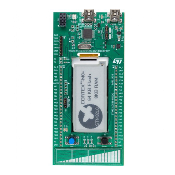 ST STM32F0 Series Manuals