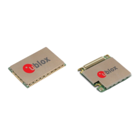 u-blox LISA-C2 Series System Integration Manual