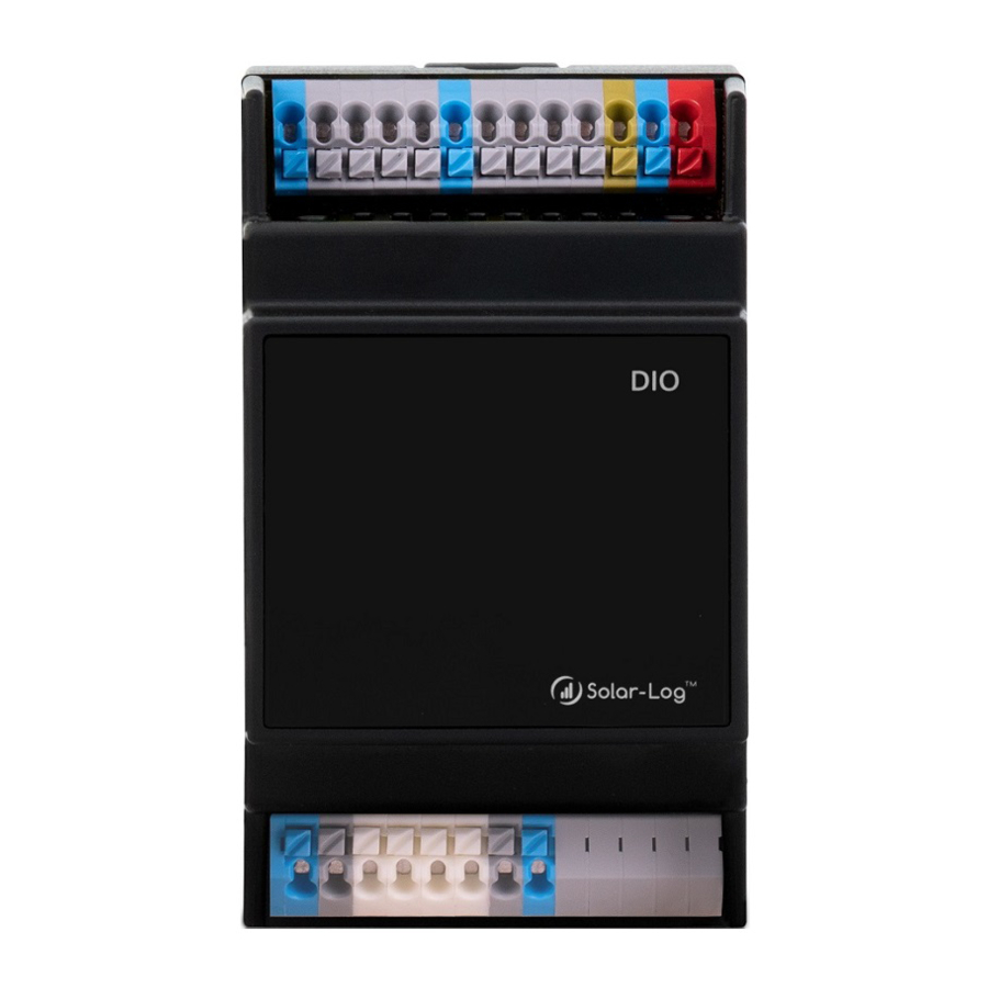 Solar-Log MOD I/O Quick Start Manual