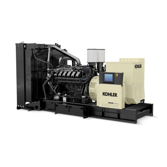Kohler KD3500 Operation