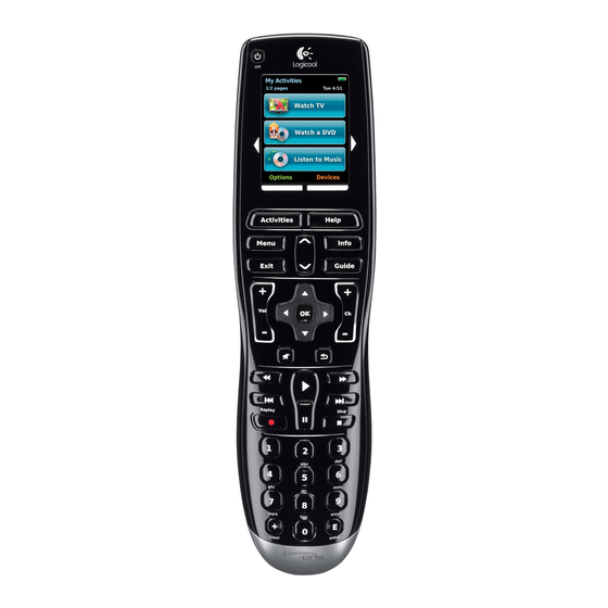 Logitech Harmony One Specifications