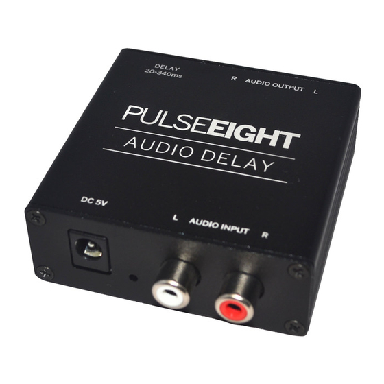 Pulse-Eight P8-AD340 Quick Setup Manual