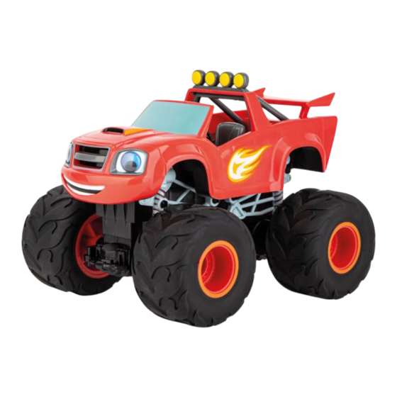 Carrera RC Blaze and the Monster Machines Blaze Assembly And Operating Instructions Manual