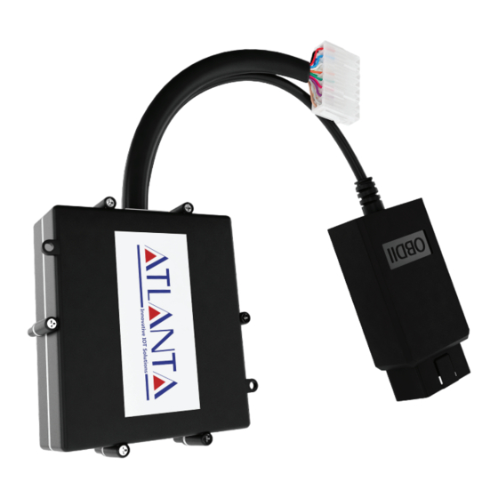 Atlanta WP-30CCN Vehicle GPS Tracker Manuals