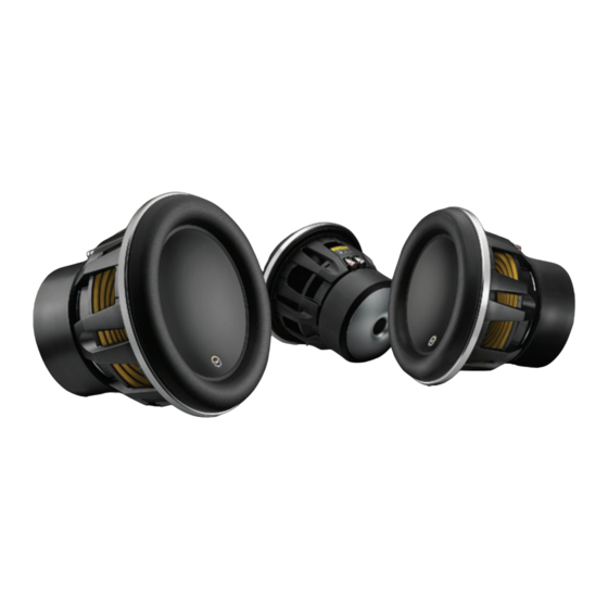 JL Audio 10W7AE Owner's Manual