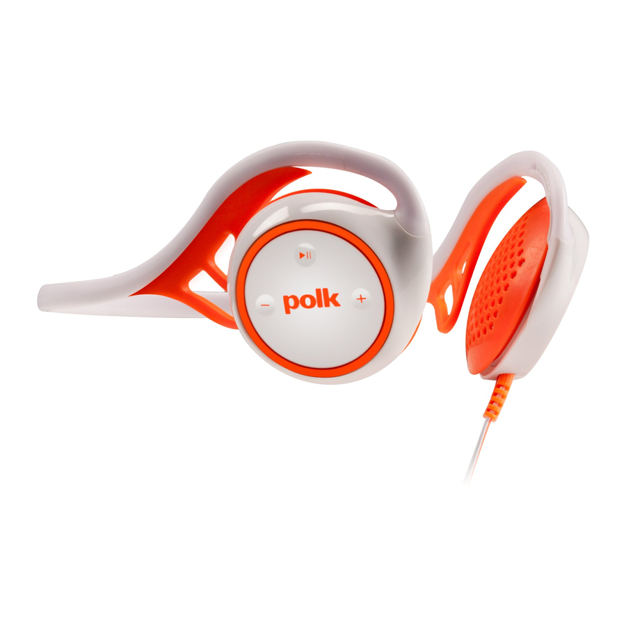 Polk Audio UltraFit 2000 Owner's Manual