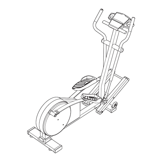 NordicTrack Cxt 910 Elliptical Manuel De L'utilisateur