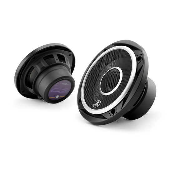 JL Audio C2-525x Owner's Manual