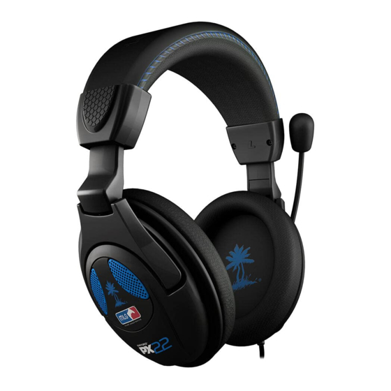 Turtle Beach PX22 Quick Start Manual