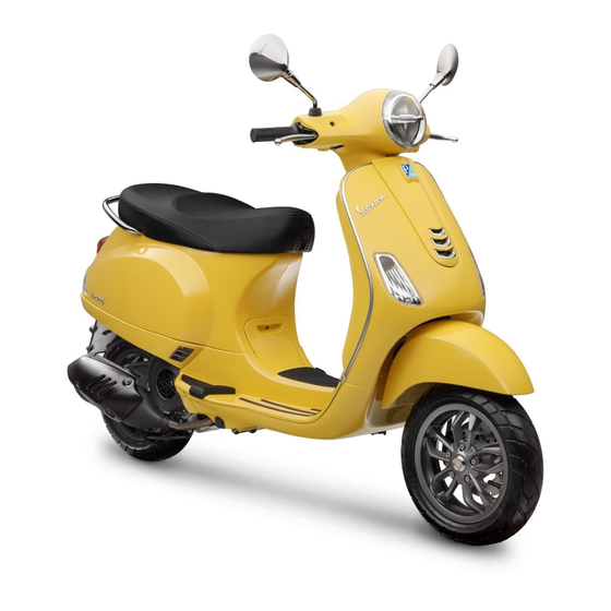 VESPA LX Series Manuals