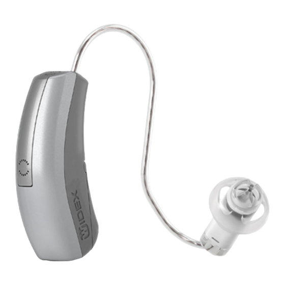 Widex Clear 440 C4-PA User Instructions