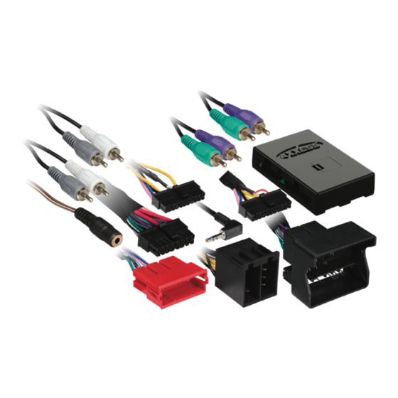 Axxess AX-AU12-SWC Installation Instructions Manual