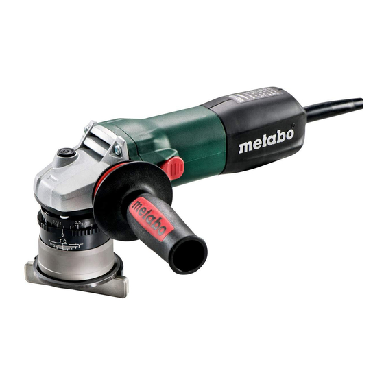Metabo KFM 9-3 RF Operating Instructions Manual