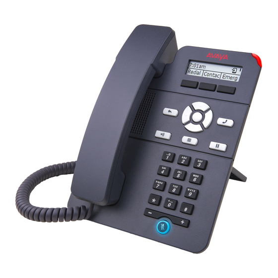 Avaya J129 Quick Reference
