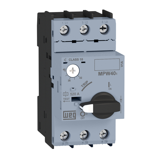 WEG MPW25 Manual