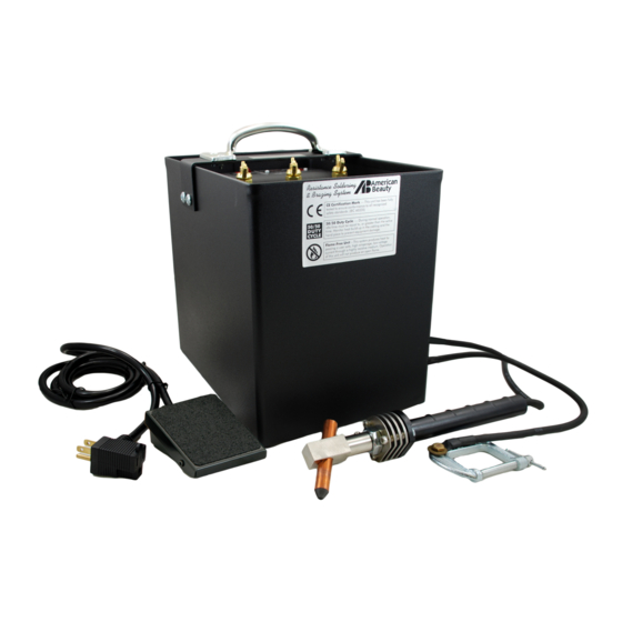 American Beauty 105U9 Quick Start Manual
