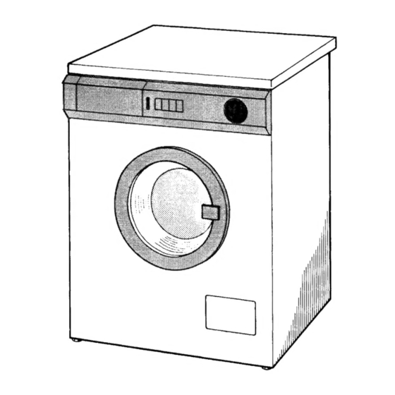 Zanussi FL1016/A Instructions For The Use And Care