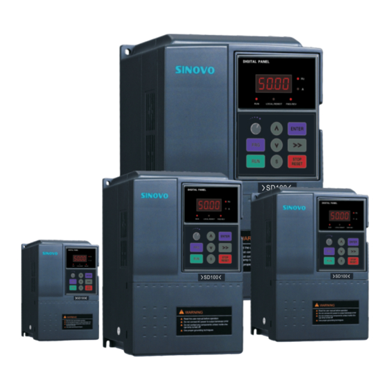 Sinovo SD100 Series User Manual