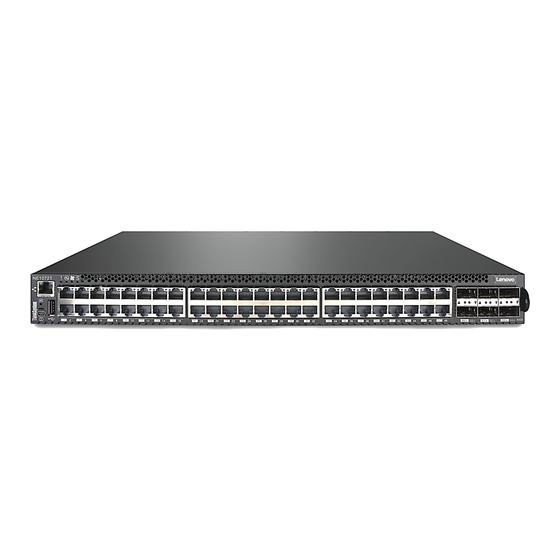 Lenovo ThinkSystem NE1072T Product Manual