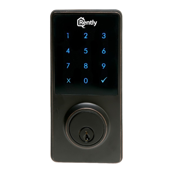 Home Controls Rently Blue RBDB02 Manuals