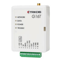 Trikdis G16T 3 Series User Manual