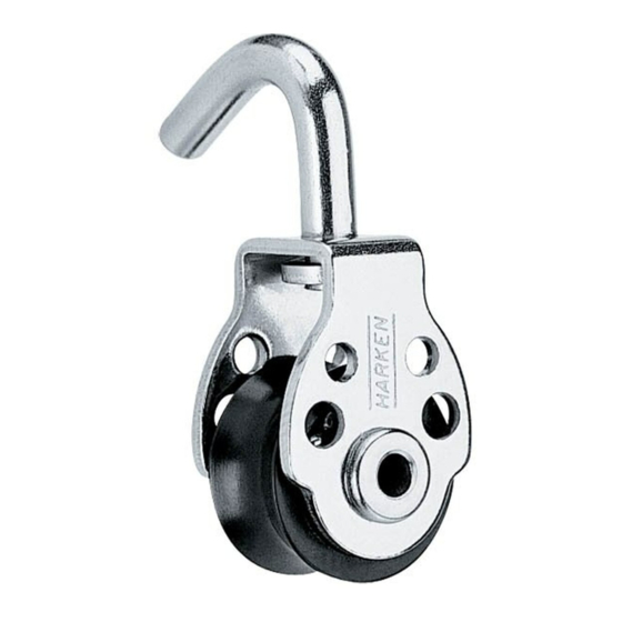 Harken 391 Installation Sheet