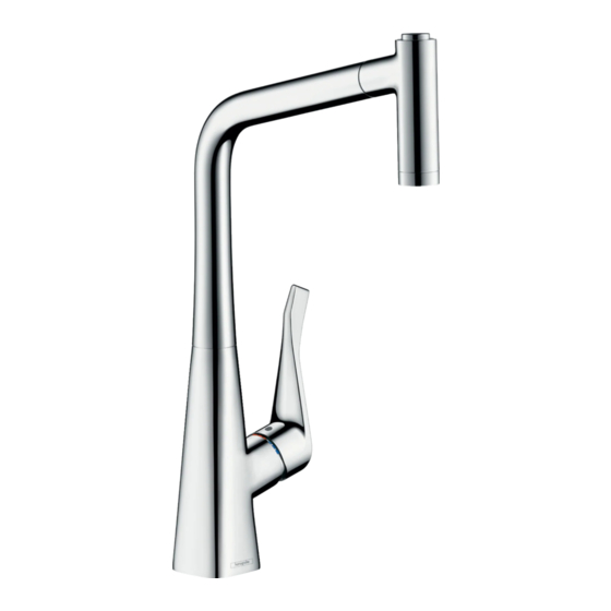 Hans Grohe Metris 320 2jet Series Instructions For Use/Assembly Instructions