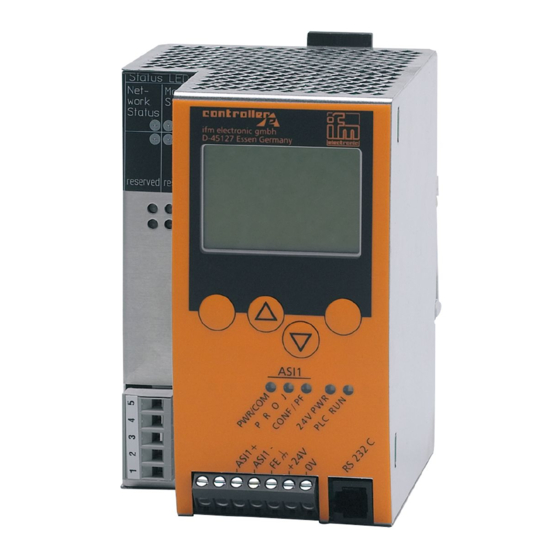IFM Electronic AC1331 Installation Instructions Manual