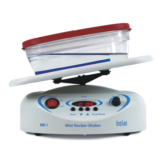 Biosan MR-1 Operating Manual
