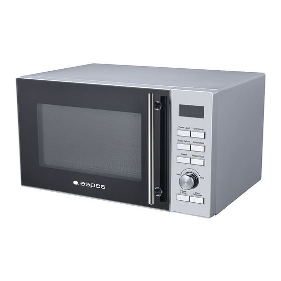 Aspes AMWC25900DGN Instructions Manual