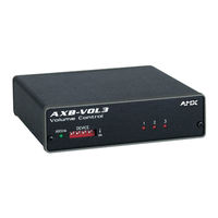 AMX AXB-VOL3 Installation Manual