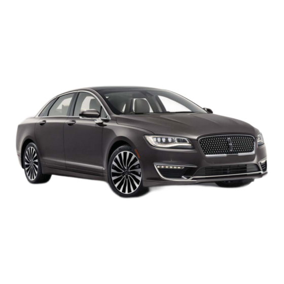 Ford MKZ HYBRID 2019 Modifiers Manual